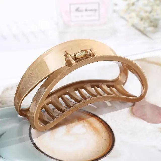 Big Luxury Hair Claw Clips Women Fashion Hairpin Claw Clips Hair Non Slip Large Metal Hair Claw Clips Hair Catch