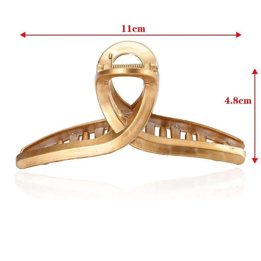 Big Luxury Hair Claw Clips Women Fashion Hairpin Claw Clips Hair Non Slip Large Metal Hair Claw Clips Hair Catch