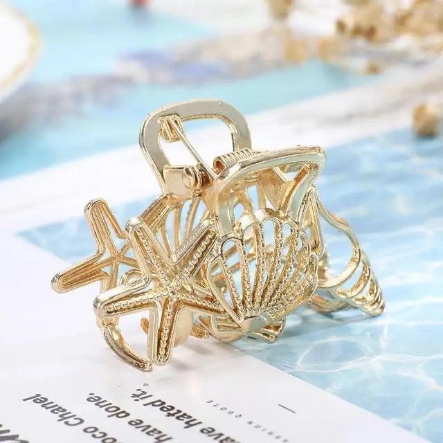 Big Luxury Hair Claw Clips Women Fashion Hairpin Claw Clips Hair Non Slip Large Metal Hair Claw Clips Hair Catch