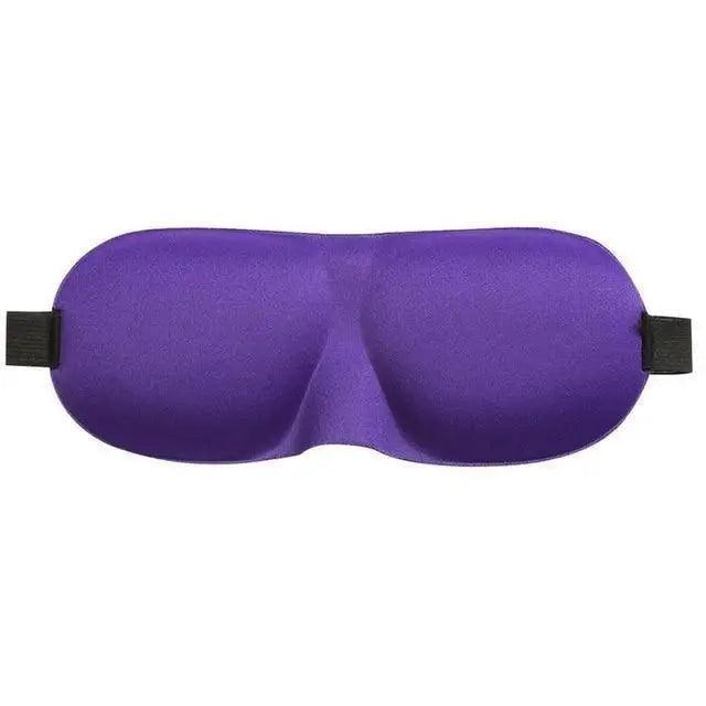 Black 3D Sleep Natural Sleeping Mask Eye Adjustable Strap Eye Mask Cover Portable Travel Blindfold Comfortable Mask