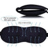 Black 3D Sleep Natural Sleeping Mask Eye Adjustable Strap Eye Mask Cover Portable Travel Blindfold Comfortable Mask