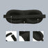 Black 3D Sleep Natural Sleeping Mask Eye Adjustable Strap Eye Mask Cover Portable Travel Blindfold Comfortable Mask