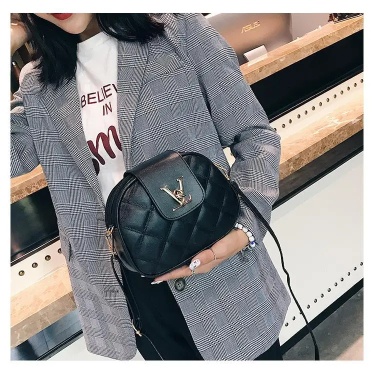 Black Beauty Women’s Shoulder Crossbody Bag For Females Fashionable Handbag PU Famous Designer Clutch - ALU93100ZYX