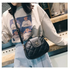 Black Beauty Women’s Shoulder Crossbody Bag For Females Fashionable Handbag PU Famous Designer Clutch - ALU93100ZYX