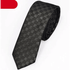 Black Business Dots Printed Polyester Men Necktie Slim Tie Formal Skinny Elegant Office Necktie For Men - 7