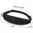 Black Crossbody Fanny Pack Simple Design Belt Bag Canvas Hands Free Travel Bag Sports Workout Durable Lightweight Fanny