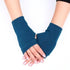 Black Elastic Fingerless Gloves Winter Warm One Size Lightweight Gloves For Women Retro Simple Color Soft Gloves For Men And Women - STEVVEX Fashion - 717, arm fingerless gloves, black gloves, cashmere gloves, classic gloves, comfortable gloves, fashion gloves, Fingerless Gloves, gloves for winter, gloves for women, knitted gloves, mittens, soft gloves, soft mittens, solid color gloves, stylish gloves, vintage gloves, warm gloves, winter gloves, women gloves - Stevvex.com