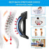 Black Purple Back Stretching Device Muscle Back Massage Relax Stretcher Posture Therapy Back Stretch Spine Pain Relief Stretcher Support Lower And Upper Muscle Pain Relief - STEVVEX Gadgets - 739, Back Massage, Back Massage Stretcher, Back Stretching Device, Muscle Relax Stretcher, Pain Relief Stretcher, Pain Relief Tool, Posture Therapy Corrector, Spine Pain Relief Stretcher, Spine Stretcher, Stretching Device - Stevvex.com