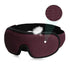 Black Soft Padded Sleeping Mask For Eyes Lightweight Blindfold Night Mask Modern Adjustable Super Smooth Eye Patch