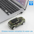 Blue Wireless Optical Mouse Sports Car Shaped Mouse 1600 DPI Office School Mice For Computer And Laptop Comfortable