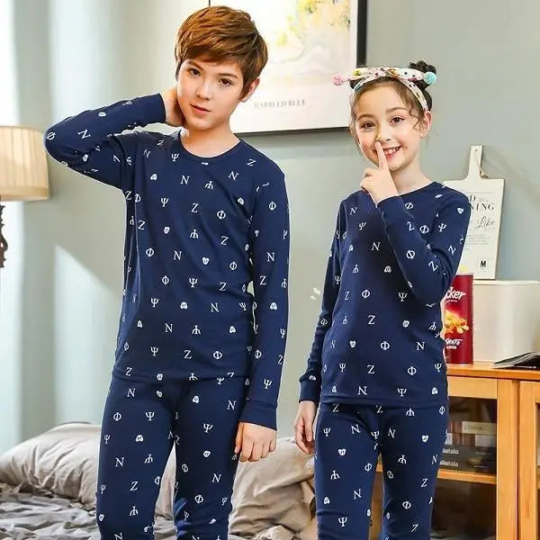 2021 Boys Girls Sleepwear Winter Cotton Pajamas Sets Children Home Wear For Boy Pajamas Kids Nightwear  Teenage Pajamas Clothes - Treko - 2021 pajamas, 2021 trends, birthday gifts, comfortable pajamas, fashion 2021, fashionable pajamas, new trend 2021, pajamas, pajamas 2021, pajamas for kids, pajamas set, trends 2021, trendy kids pajamas, trendy kids pajamas 2021, trendy pajamas, trendy pajamas 2021, winter pajamas, winter pajamas 2021- Stevvex.com