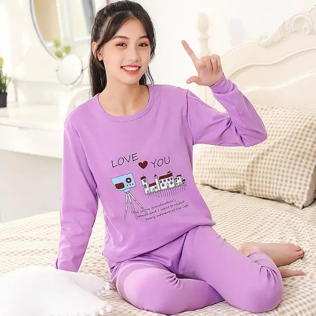 2021 Boys Girls Sleepwear Winter Cotton Pajamas Sets Children Home Wear For Boy Pajamas Kids Nightwear  Teenage Pajamas Clothes - Treko - 2021 pajamas, 2021 trends, birthday gifts, comfortable pajamas, fashion 2021, fashionable pajamas, new trend 2021, pajamas, pajamas 2021, pajamas for kids, pajamas set, trends 2021, trendy kids pajamas, trendy kids pajamas 2021, trendy pajamas, trendy pajamas 2021, winter pajamas, winter pajamas 2021- Stevvex.com