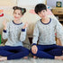 2021 Boys Girls Sleepwear Winter Cotton Pajamas Sets Children Home Wear For Boy Pajamas Kids Nightwear  Teenage Pajamas Clothes - Treko - 2021 pajamas, 2021 trends, birthday gifts, comfortable pajamas, fashion 2021, fashionable pajamas, new trend 2021, pajamas, pajamas 2021, pajamas for kids, pajamas set, trends 2021, trendy kids pajamas, trendy kids pajamas 2021, trendy pajamas, trendy pajamas 2021, winter pajamas, winter pajamas 2021- Stevvex.com