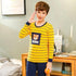 2021 Boys Girls Sleepwear Winter Cotton Pajamas Sets Children Home Wear For Boy Pajamas Kids Nightwear  Teenage Pajamas Clothes - Treko - 2021 pajamas, 2021 trends, birthday gifts, comfortable pajamas, fashion 2021, fashionable pajamas, new trend 2021, pajamas, pajamas 2021, pajamas for kids, pajamas set, trends 2021, trendy kids pajamas, trendy kids pajamas 2021, trendy pajamas, trendy pajamas 2021, winter pajamas, winter pajamas 2021- Stevvex.com