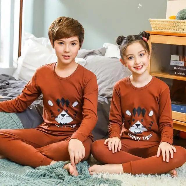 2021 Boys Girls Sleepwear Winter Cotton Pajamas Sets Children Home Wear For Boy Pajamas Kids Nightwear  Teenage Pajamas Clothes - Treko - 2021 pajamas, 2021 trends, birthday gifts, comfortable pajamas, fashion 2021, fashionable pajamas, new trend 2021, pajamas, pajamas 2021, pajamas for kids, pajamas set, trends 2021, trendy kids pajamas, trendy kids pajamas 2021, trendy pajamas, trendy pajamas 2021, winter pajamas, winter pajamas 2021- Stevvex.com