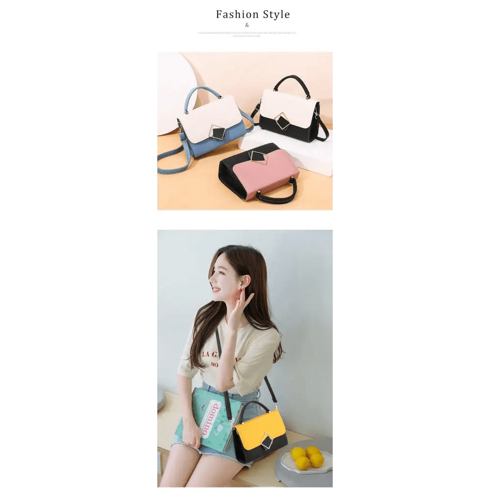 Brand New Attractive Candy Color Design PU Leather Crossbody Bags For Women And Girls Nice Shoulder Hand Bag Travel