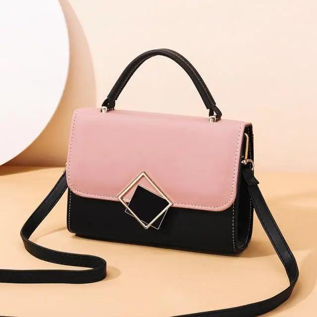 Brand New Attractive Candy Color Design PU Leather Crossbody Bags For Women And Girls Nice Shoulder Hand Bag Travel