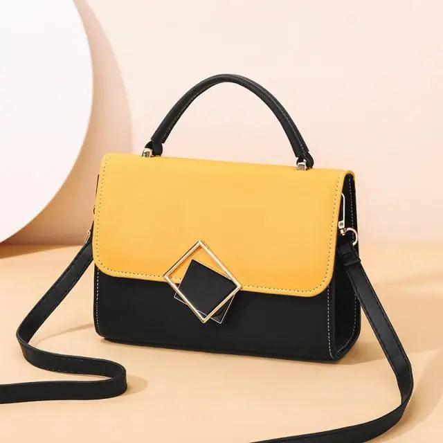 Brand New Attractive Candy Color Design PU Leather Crossbody Bags For Women And Girls Nice Shoulder Hand Bag Travel