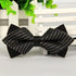 Business Black Golden Butterfly Men Bowtie Luxury Double Layer Pointed Classic Bow Tie Lovely Men Gift For Office