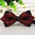 Business Black Golden Butterfly Men Bowtie Luxury Double Layer Pointed Classic Bow Tie Lovely Men Gift For Office