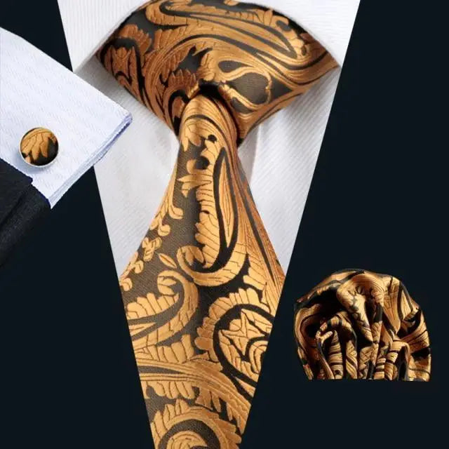 Business Luxury Men Silk Necktie Fashion Tie Sets For Men Wedding Party Wear Elegant Neck Tie Design For Men Soft Business Casual Suit Neckties - STEVVEX Fashion - 700, business necktie, casual necktie, elegant necktie, fashion necktie, formal necktie, luxury necktie, mens necktie, necktie, necktie for men, necktie set, necktie with metal clip, new design necktie, party necktie, retro necktie, silk necktie, stylish necktie, trendy necktie, vintage necktie, wedding necktie - Stevvex.com