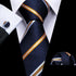 Business Luxury Men Silk Necktie Fashion Tie Sets For Men Wedding Party Wear Elegant Neck Tie Design For Men Soft Business Casual Suit Neckties - STEVVEX Fashion - 700, business necktie, casual necktie, elegant necktie, fashion necktie, formal necktie, luxury necktie, mens necktie, necktie, necktie for men, necktie set, necktie with metal clip, new design necktie, party necktie, retro necktie, silk necktie, stylish necktie, trendy necktie, vintage necktie, wedding necktie - Stevvex.com