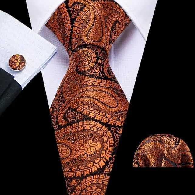 Business Luxury Men Silk Necktie Fashion Tie Sets For Men Wedding Party Wear Elegant Neck Tie Design For Men Soft Business Casual Suit Neckties - STEVVEX Fashion - 700, business necktie, casual necktie, elegant necktie, fashion necktie, formal necktie, luxury necktie, mens necktie, necktie, necktie for men, necktie set, necktie with metal clip, new design necktie, party necktie, retro necktie, silk necktie, stylish necktie, trendy necktie, vintage necktie, wedding necktie - Stevvex.com