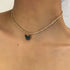 Butterfly Pendant Charm Necklace Cute Acrylic Necklace Butterfly Shape Jewelry for Women and Girls Fashion Simple Style