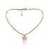 Butterfly Pendant Charm Necklace Cute Acrylic Necklace Butterfly Shape Jewelry for Women and Girls Fashion Simple Style