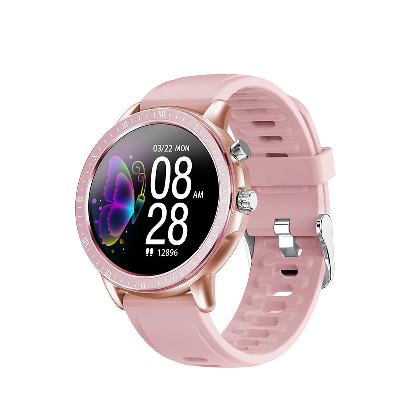 Elegant Unisex Smart Watch In Sport Style With Heart Rate Monitor and Waterproof Protection For Fitness Bracelet Men Women Smartwatch For Android adn IOS sistems