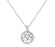 Authentic 925 Sterling Silver  Life Tree Necklace For Ladies Nature Lucky Jewelry Pendant Link Charm