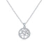 Authentic 925 Sterling Silver  Life Tree Necklace For Ladies Nature Lucky Jewelry Pendant Link Charm