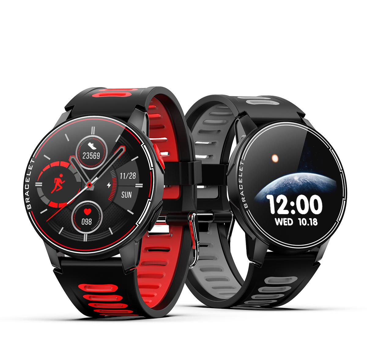 New Proffesional Smart Watch With IP68 Waterproof Protection  Sport Men Women Bluetooth Smartwatch Fitness Tracker Heart Rate Monitor For Android IOS