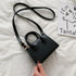 Casual Women’s Shoulder Bag Small Handbags And Purses Designer Crossbody Bags For Women Flap Mini - black - ALU93164DCE