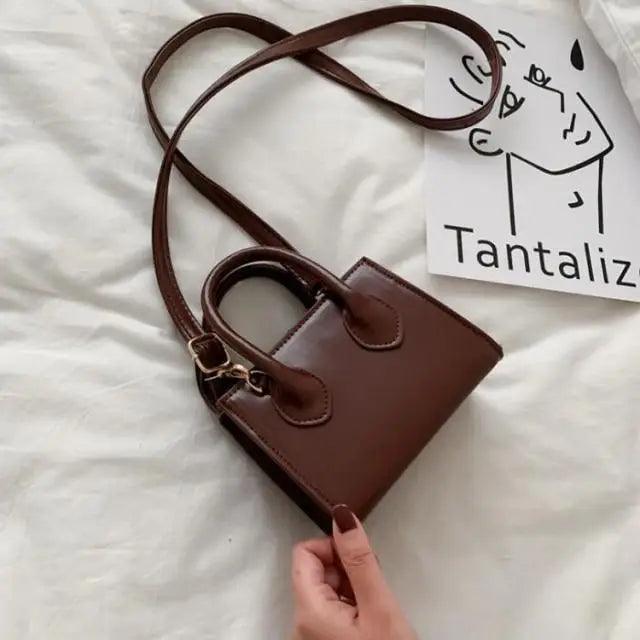 Casual Women’s Shoulder Bag Small Handbags And Purses Designer Crossbody Bags For Women Flap Mini - dark brown