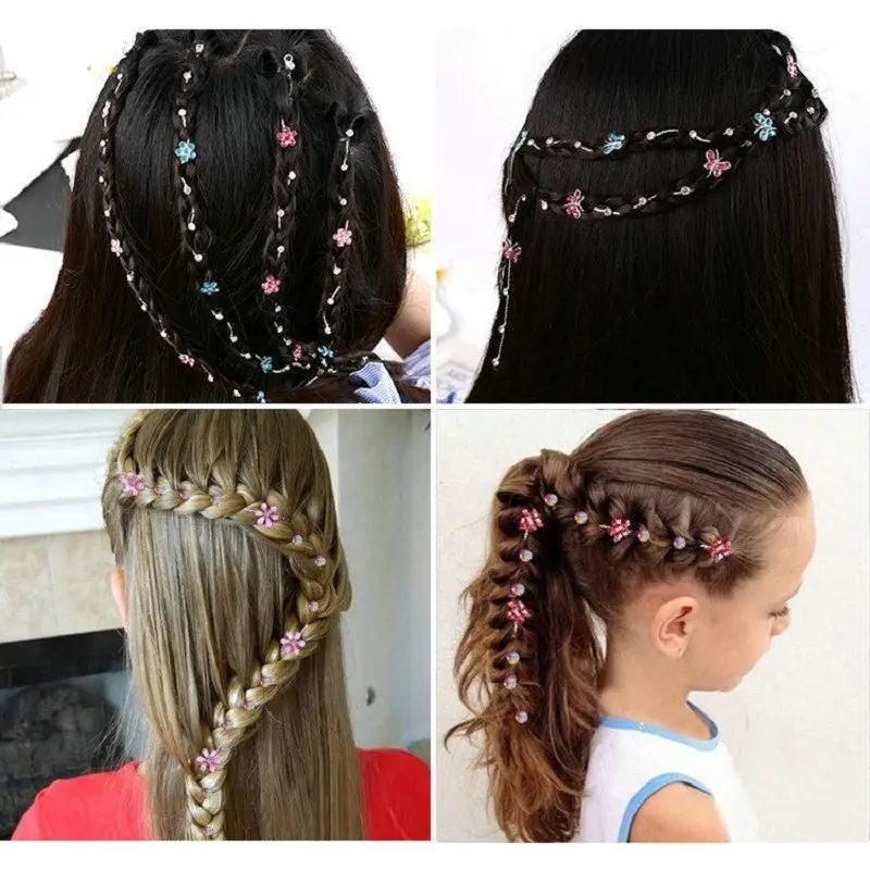 Charming Beads Girls Hair Chain Elegant Design Lightweight Hair Decoration Cute Hair Accessories Fashion Headpieces