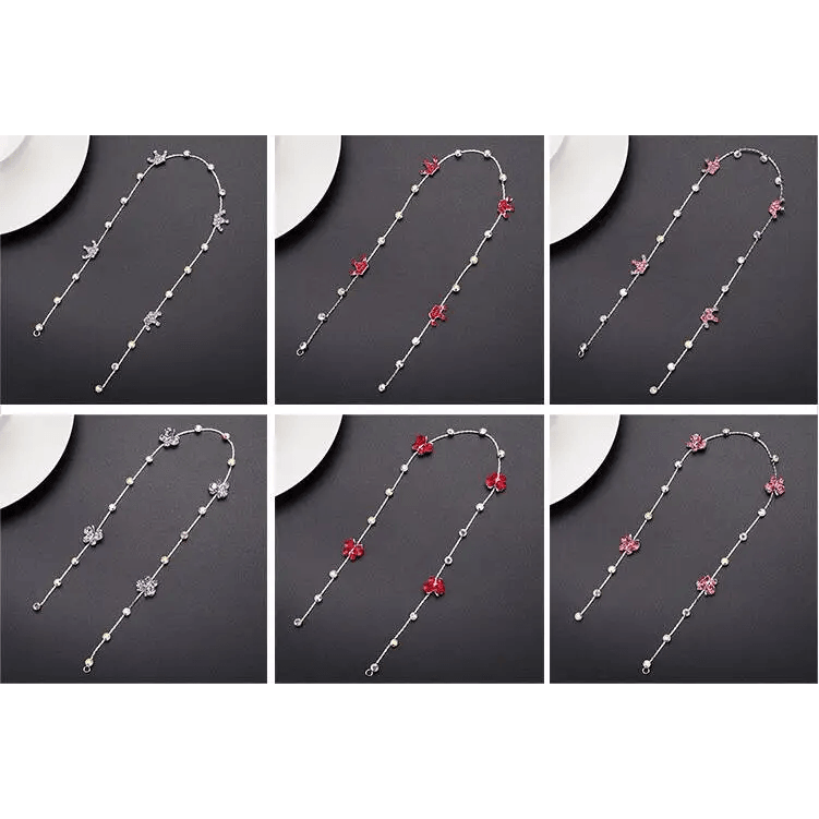 Charming Beads Girls Hair Chain Elegant Design Lightweight Hair Decoration Cute Hair Accessories Fashion Headpieces