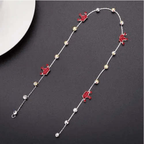 Charming Beads Girls Hair Chain Elegant Design Lightweight Hair Decoration Cute Hair Accessories Fashion Headpieces