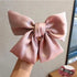 Charming Big Bows Headband Elastic Hair Clips For Women Fashionable Hair Clip Accessories Cute Girls Hair Bows Ponytail