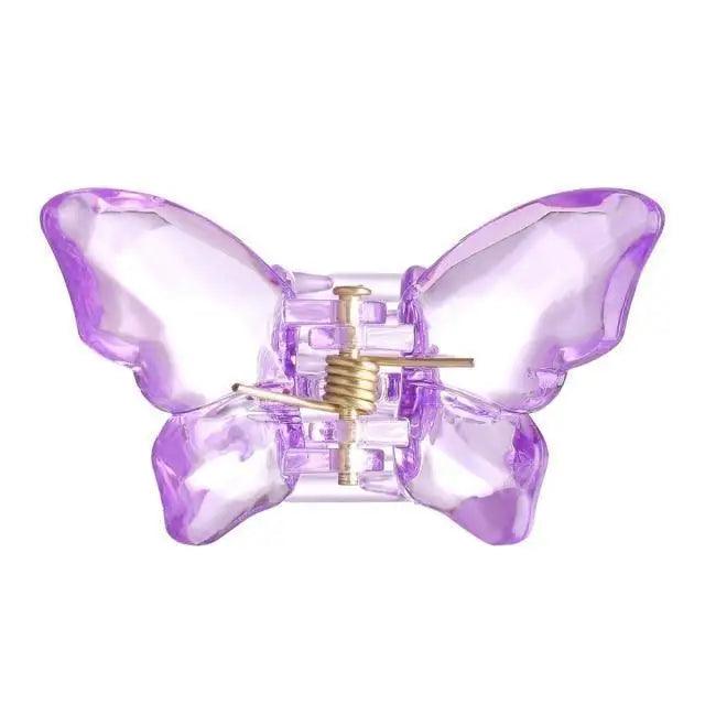 Charming Butterfly Women Hair Claw Acrylic Hair Holder Hair Styling Accessories Beautiful Clip For Women - 7