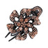 Charming Colorful Flower Red Hair Clip For Women Fashionable Design Beautiful Women Vintage Wedding Hair Clips