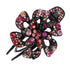 Charming Colorful Flower Red Hair Clip For Women Fashionable Design Beautiful Women Vintage Wedding Hair Clips