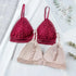 Charming Floral Lace Bra Top For Women Push Up Female Lingerie breathable Bralette Removable Pad Thin Fashion New