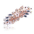 Charming Floral Pearl Hairclip Beautiful Women Flower Elegant Decorative Design Metal Hair Clips Luxury Hair Wedding