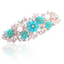 Charming Floral Pearl Hairclip Beautiful Women Flower Elegant Decorative Design Metal Hair Clips Luxury Hair Wedding