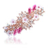 Charming Floral Pearl Hairclip Beautiful Women Flower Elegant Decorative Design Metal Hair Clips Luxury Hair Wedding