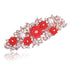 Charming Floral Pearl Hairclip Beautiful Women Flower Elegant Decorative Design Metal Hair Clips Luxury Hair Wedding