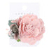 Charming Flower Pearl Hair Pins Cute Hair Accessories For Kids Girls Fashion Flower Design Crystal Pearl Hair Clip - 5