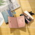 Charming Hit Color Short Tassels Wallets,Bags Zipper PU Leather Card Holder Pendant Coin Purse Card Cash Clutch