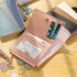 Charming Hit Color Short Tassels Wallets,Bags Zipper PU Leather Card Holder Pendant Coin Purse Card Cash Clutch